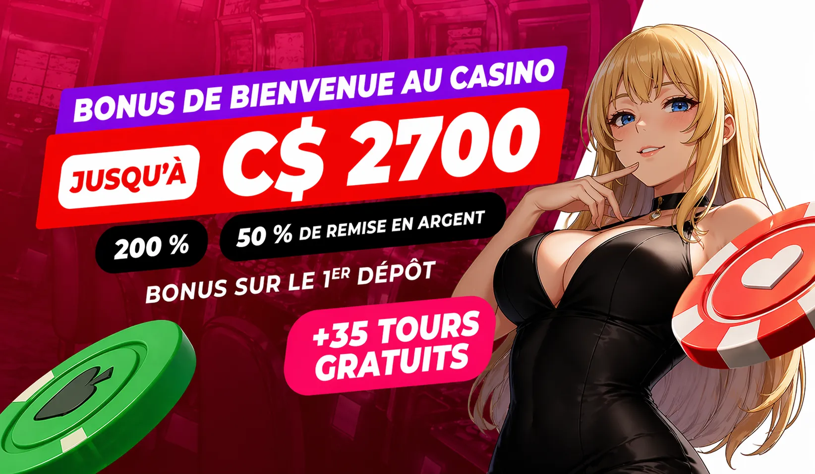 Doublez Votre Dépôt!